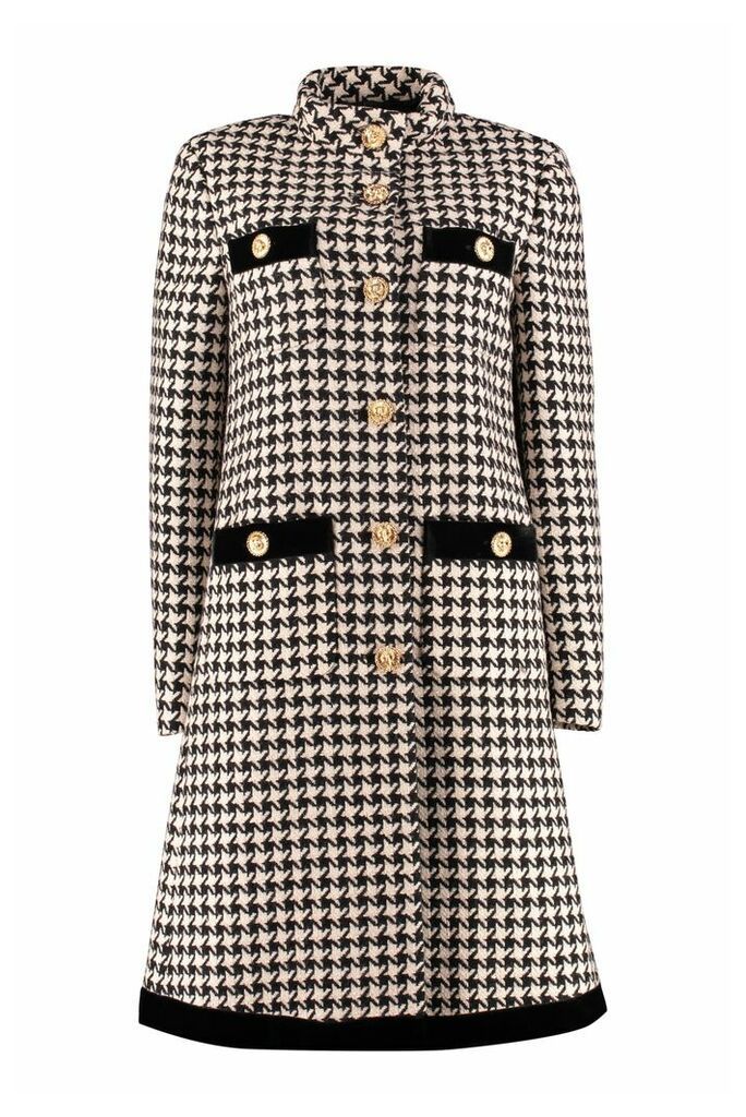Gucci Houndstooth Coat