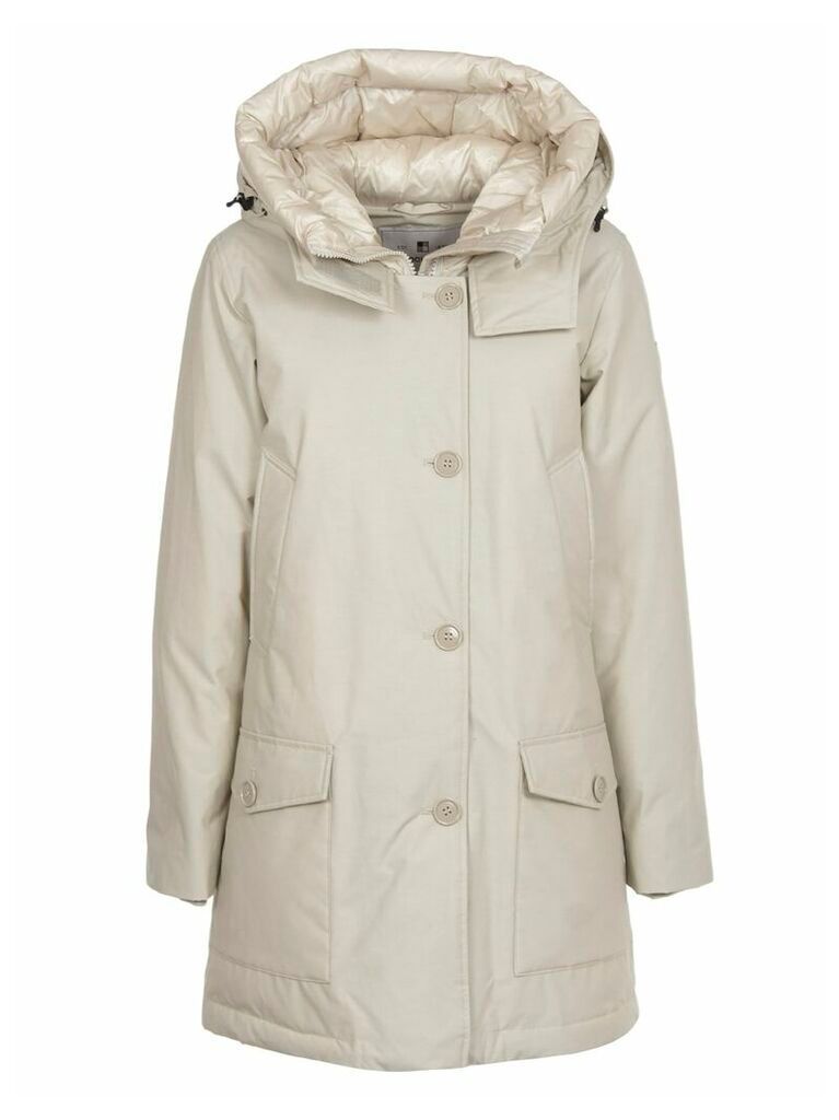 Woolrich White Arctic Parka Cn Nf
