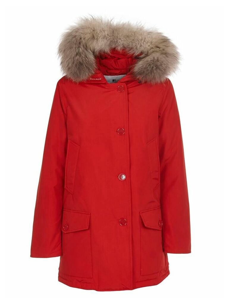 Woolrich Red Arctic Parka Df