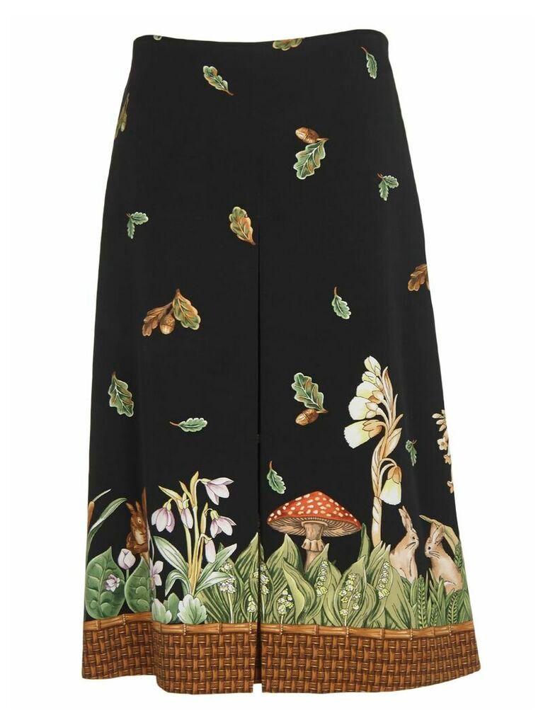 Vivetta Wood Fantasy Skirt