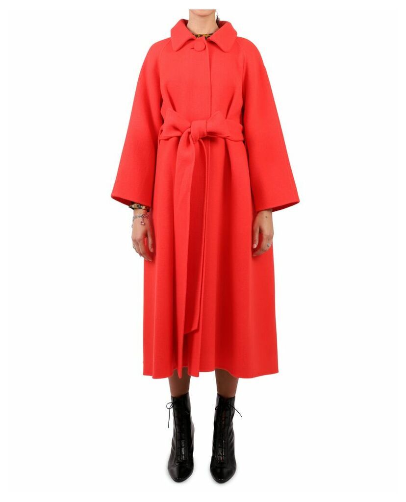 Marc Jacobs Oversized Red Coat