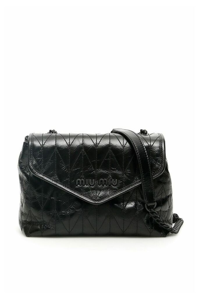 Quilted Shine Calfskin Bag