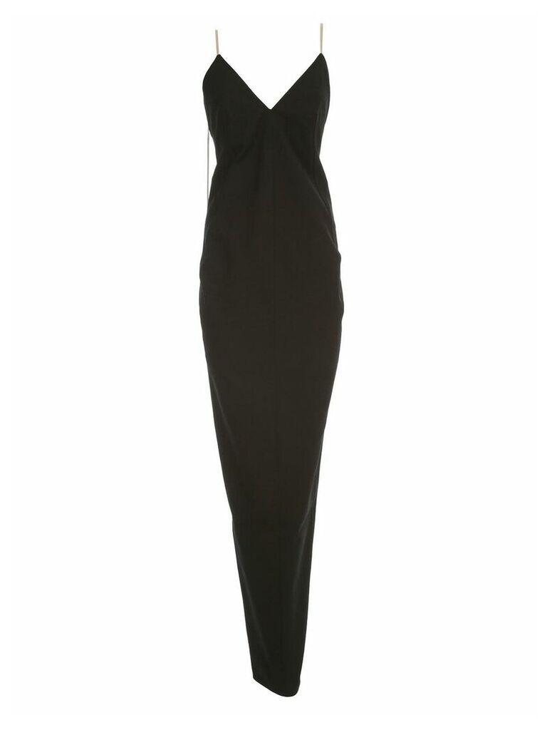 Rick Owens Maillot Gown Dress Thin Strap Long