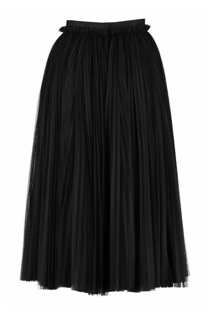 Dolce & Gabbana Pleated Tulle Skirt