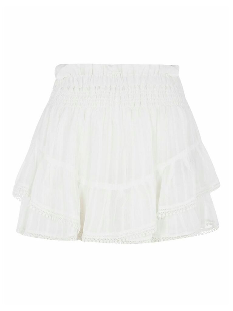 Isabel Marant Étoile Elastic Ruffled Waist Skirt
