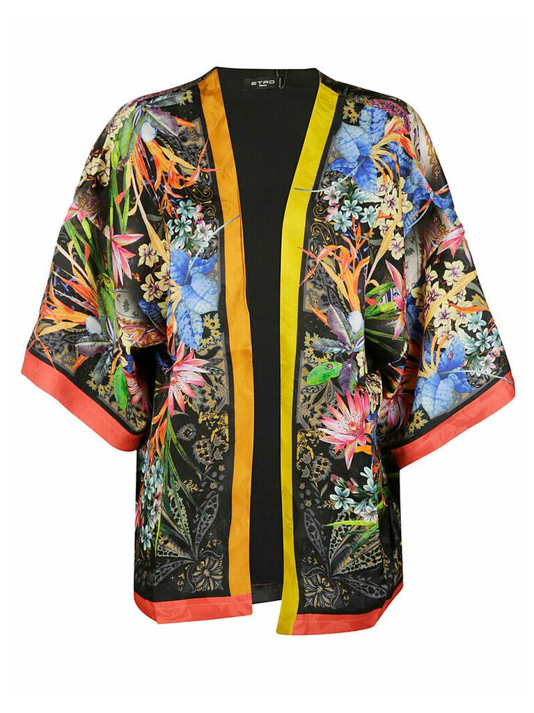 Etro Floral Print Kimono