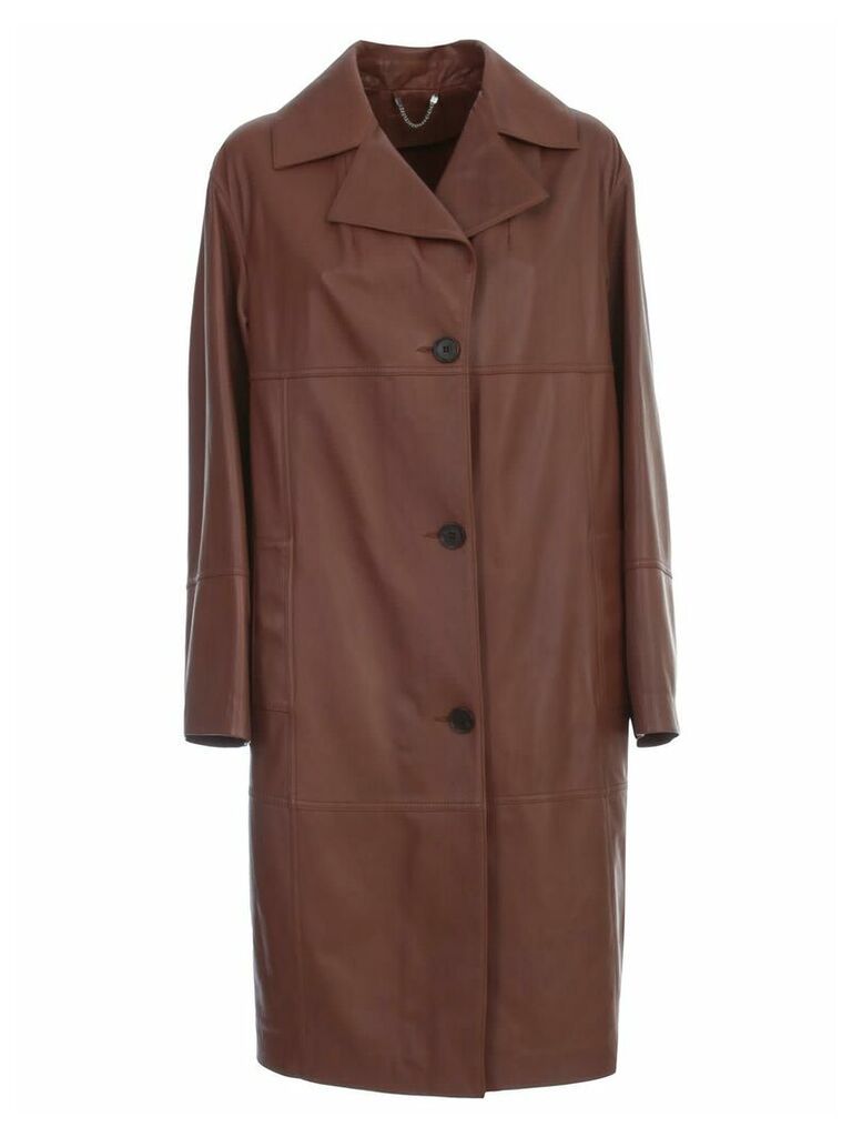 1972 Lux Plonge Leather Trench