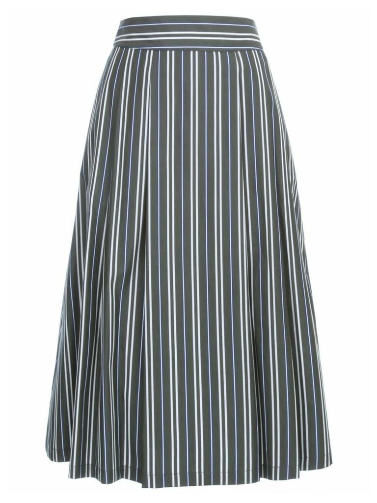 Aspesi Striped Knitted Skirt
