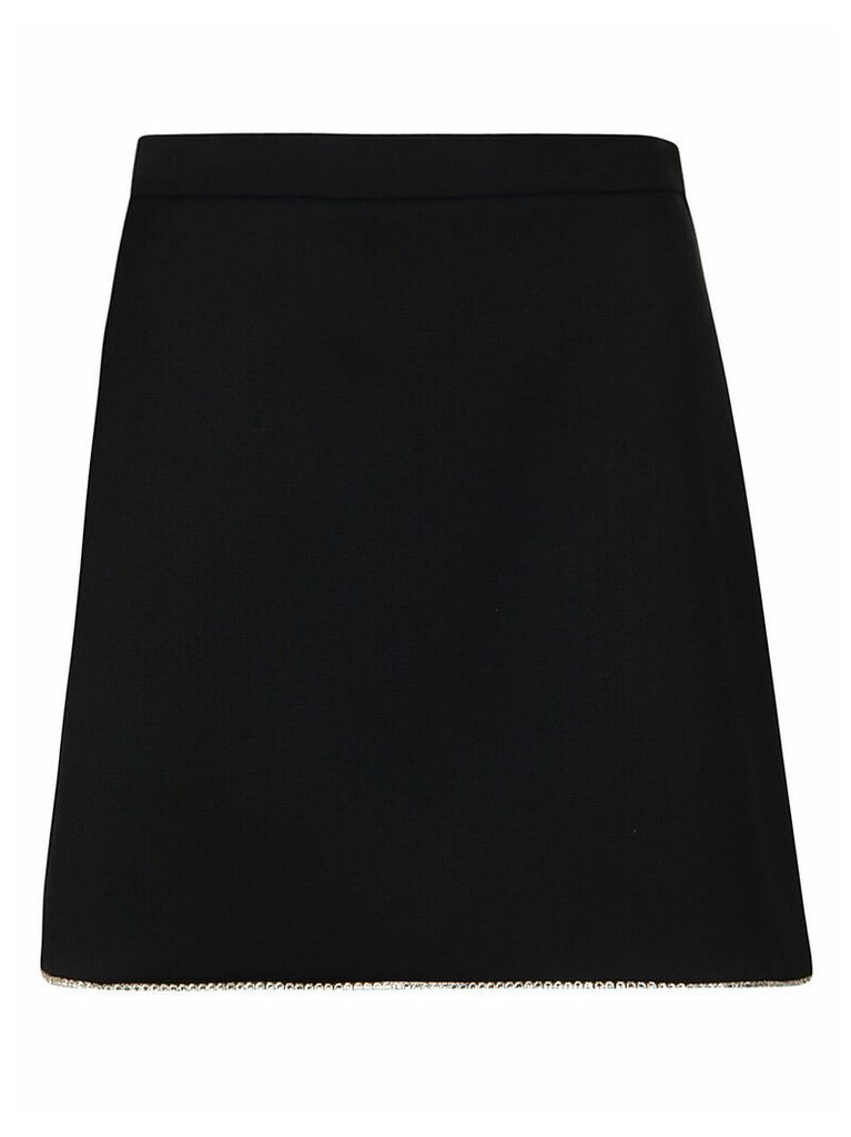 Miu Miu Side-zip Short Skirt