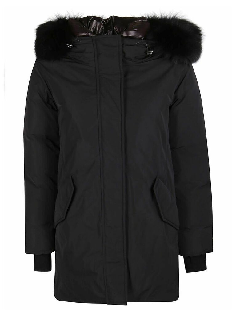 Black Parka Coat