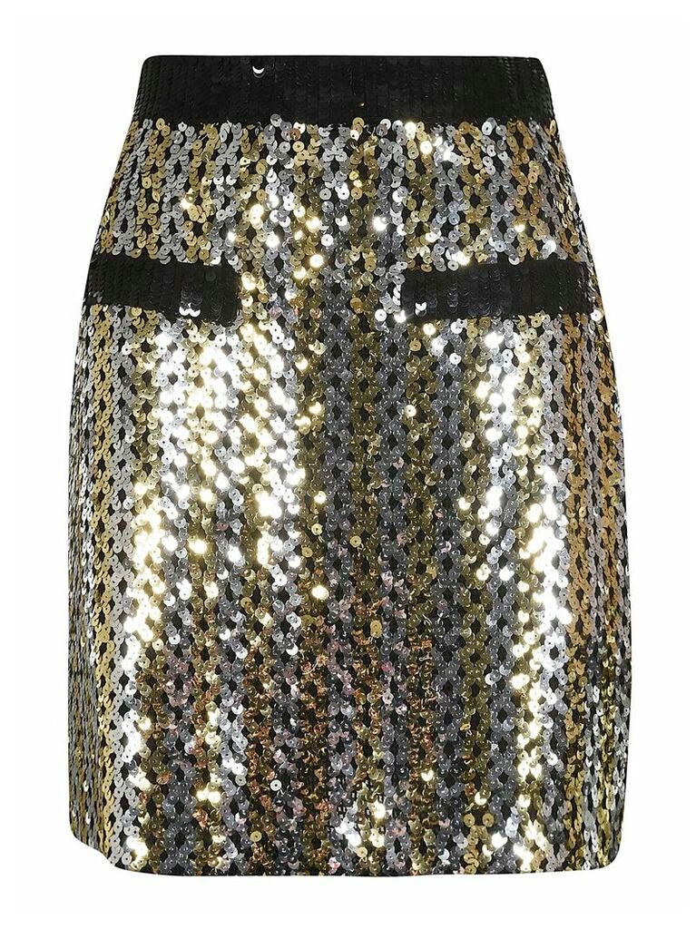 Embellished Short Skirt