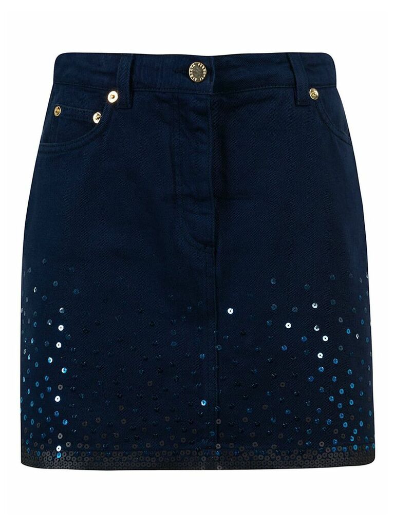 Embellished Short Skirt