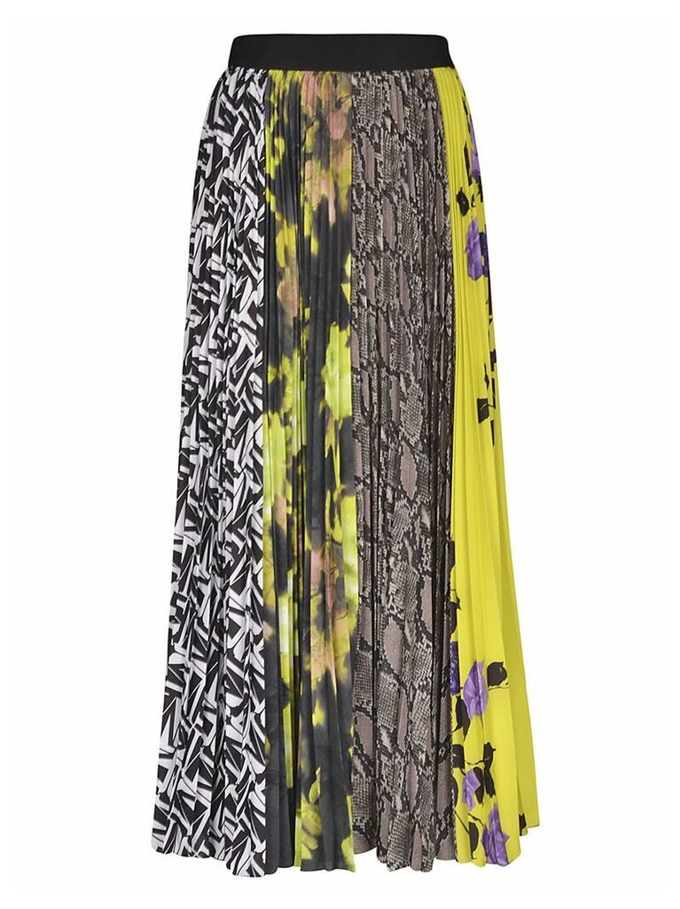 MSGM Multi-print Pleated Skirt
