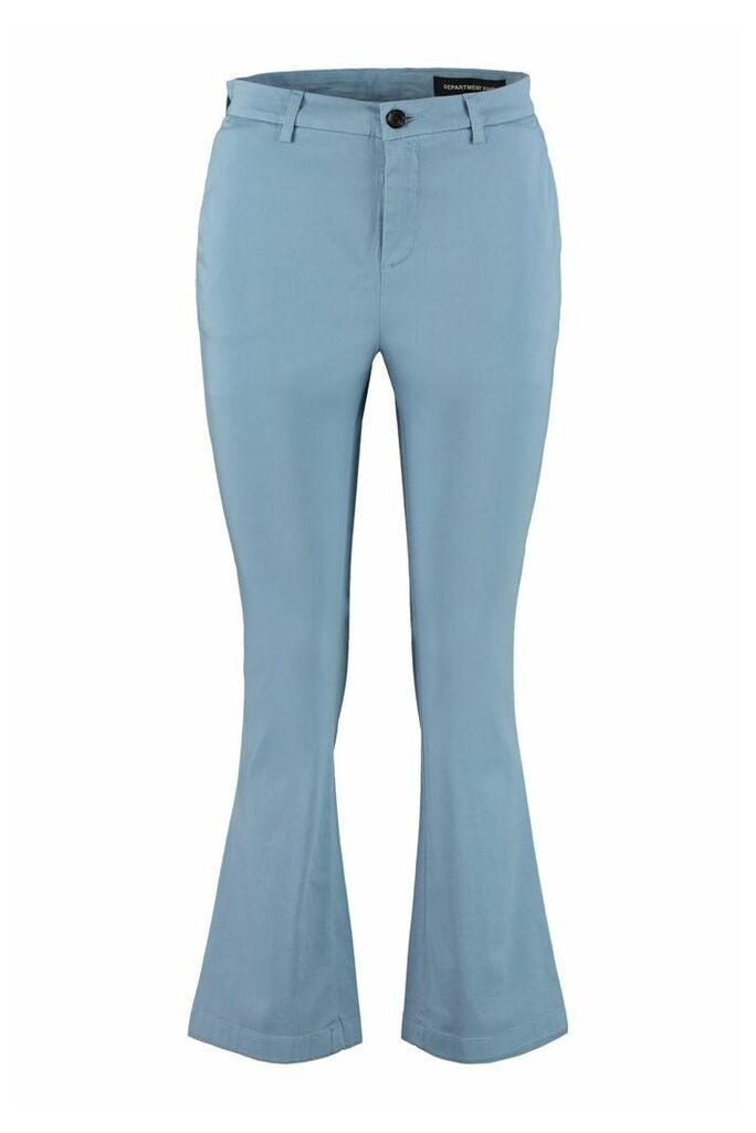 Sax Flared Ankle-length Trousers