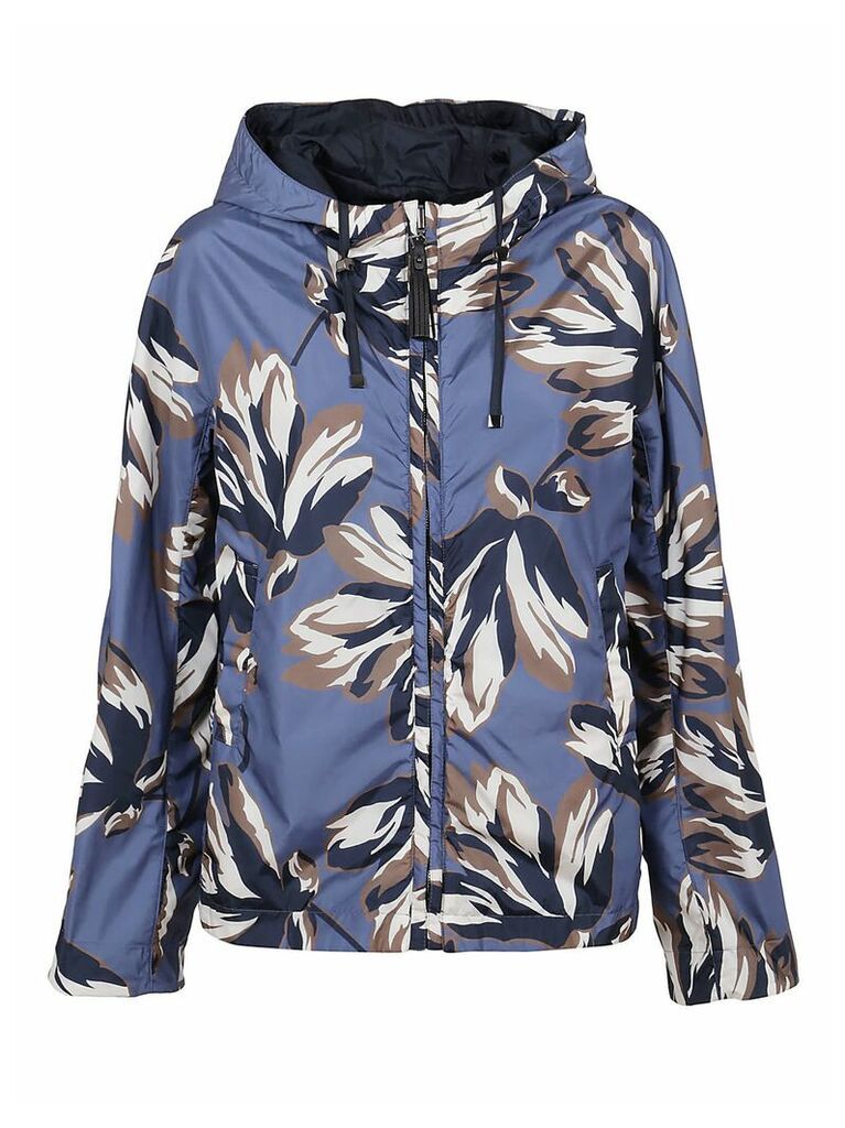 Patterned Technical Fabric Jacket