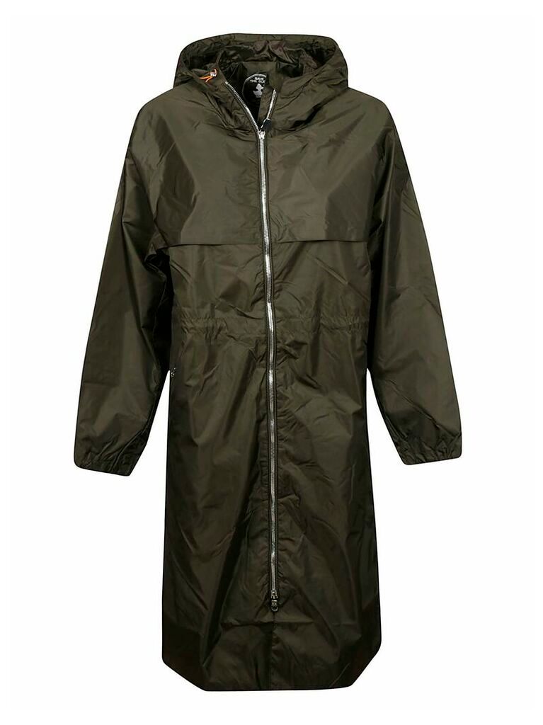 Oversize Zipped Raincoat