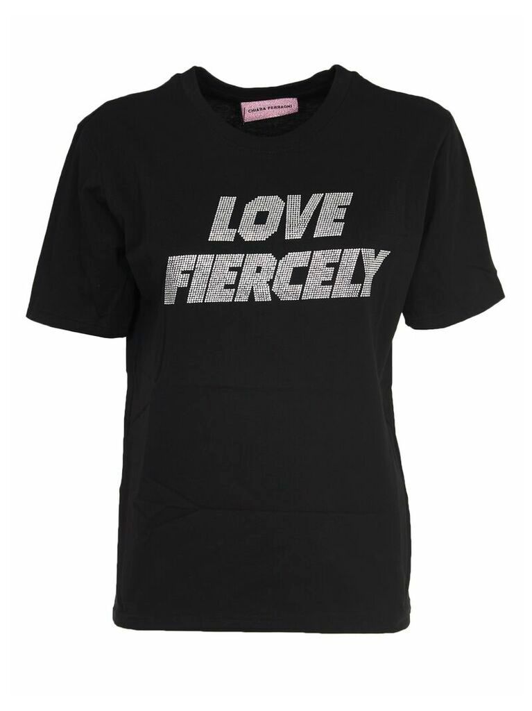 love Fiercely Black T-shirt