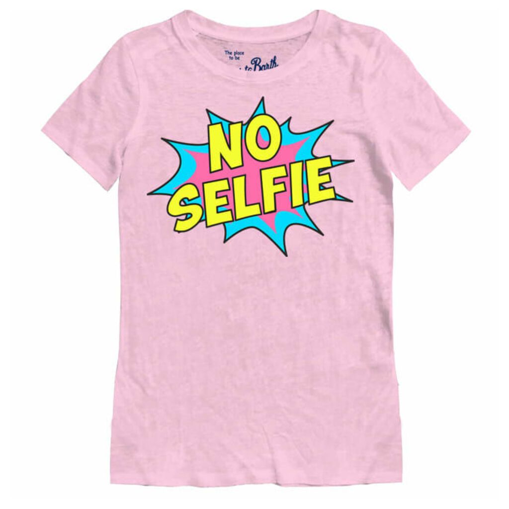 No Selfie Print T-shirts For Women