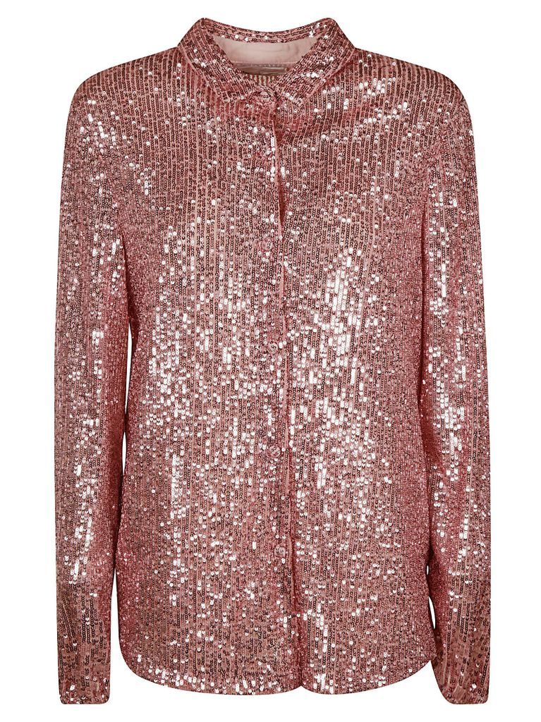 Sequin-coated Shirt