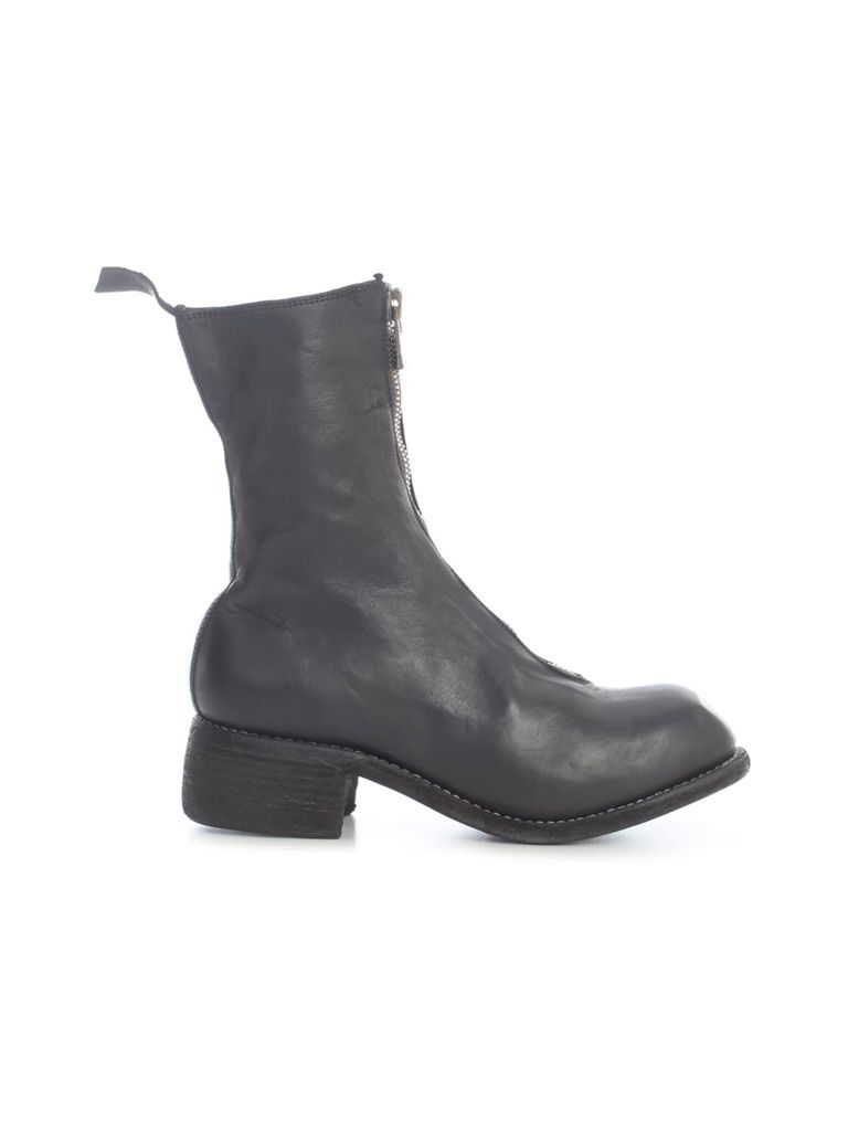 Lined Mid Front Zip Boot