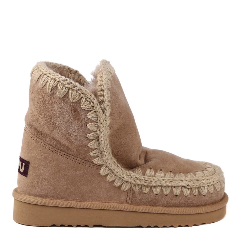 Eskimo 18 Camel Boots In Suede