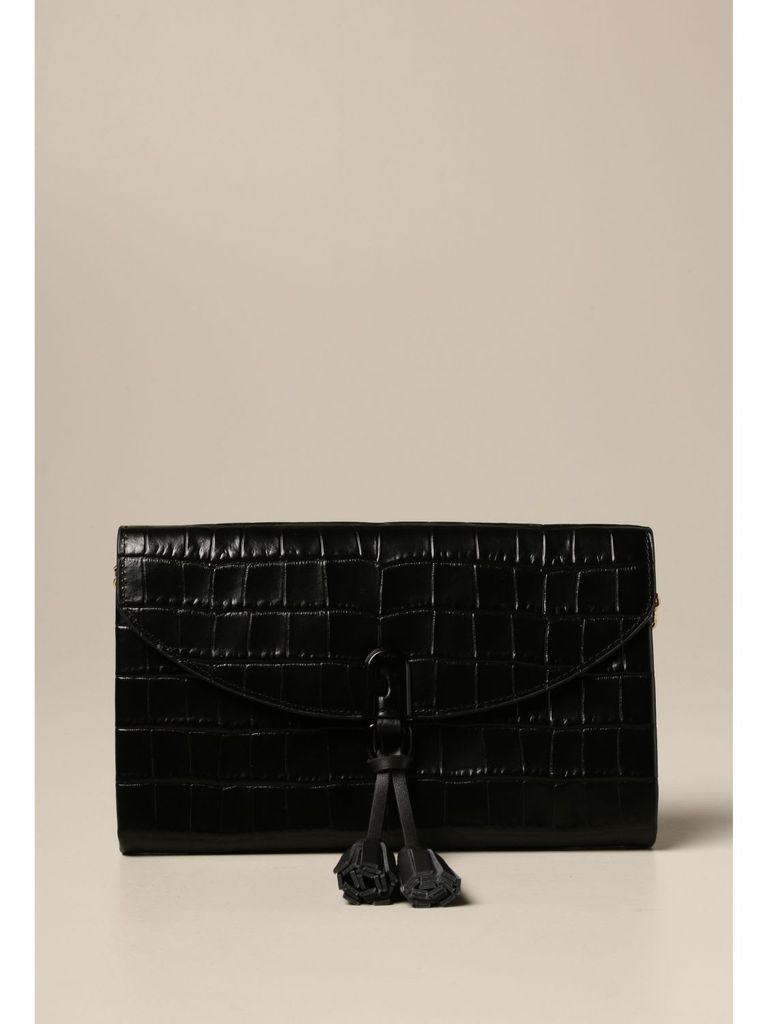 Crossbody Bags Furla 1927 Shoulder Bag In Crocodile Print Leather