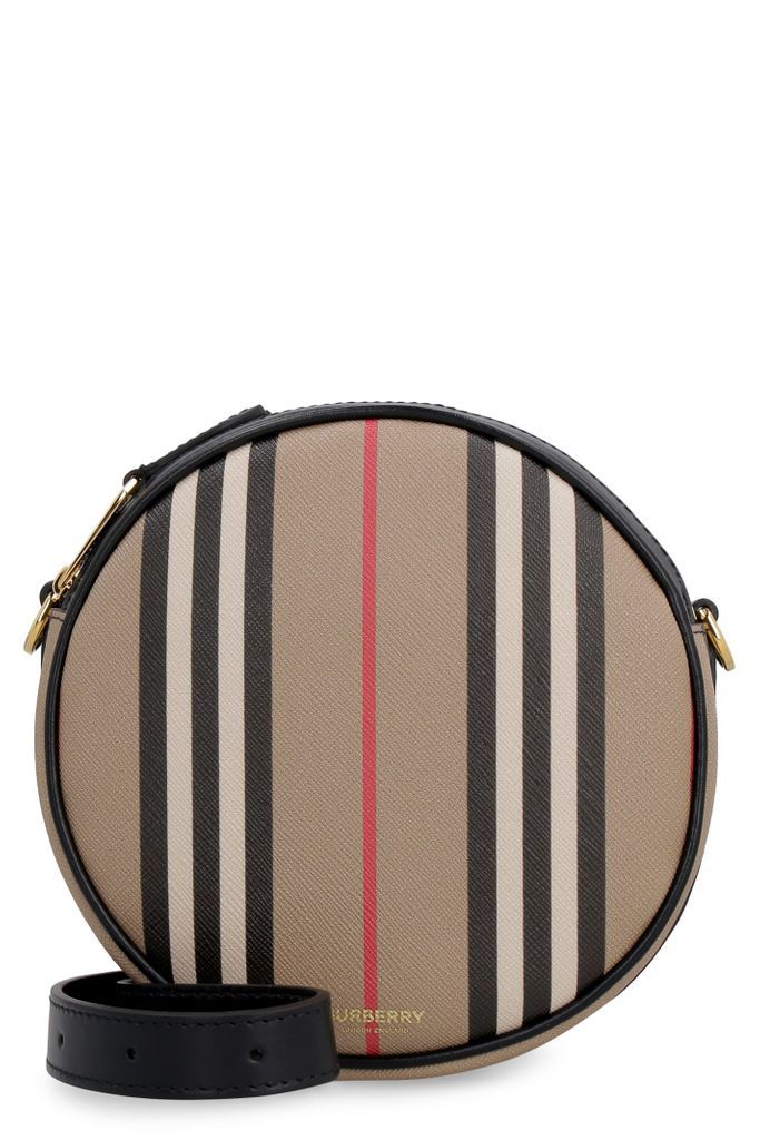 Louise Coated Canvas Shoulder Bag