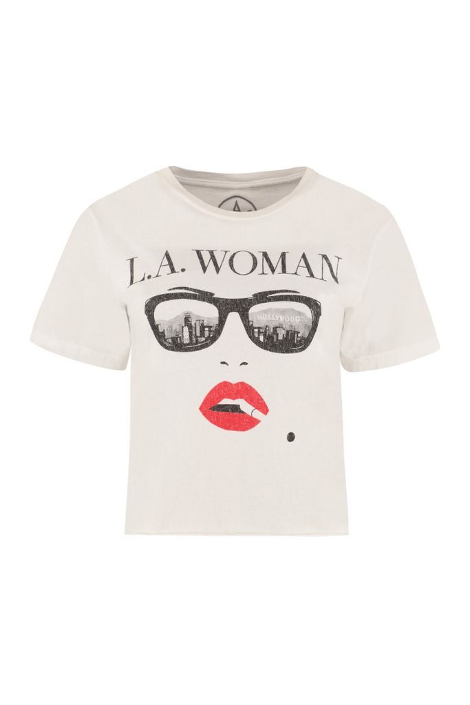 L.a. Woman Cropped T-shirt