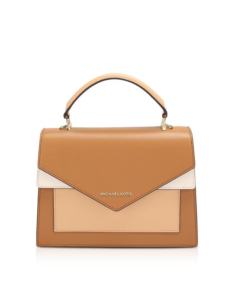 Brown Ludlow Medium Top Handle Bag