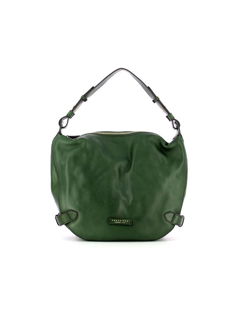 Green Maria Belted Hobo Bag