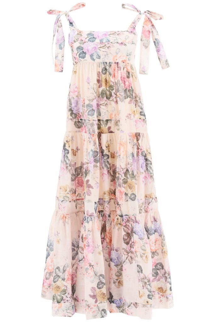 Brigthon Dress In Floral Cotton
