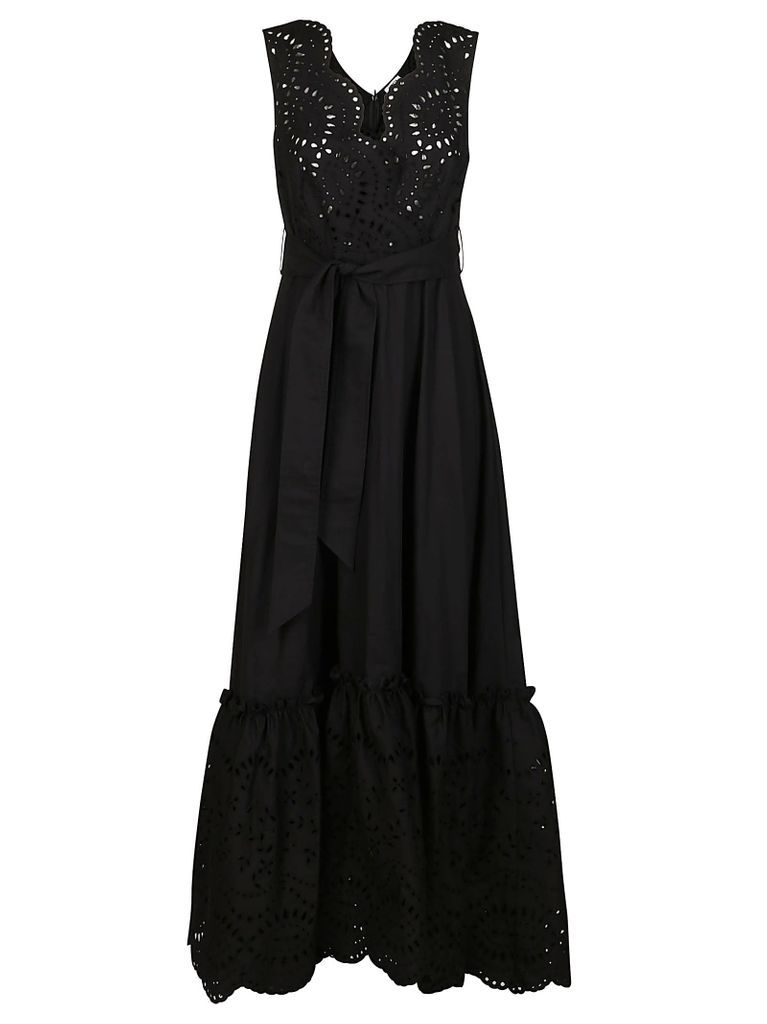 Black Cotton Cosan Dress