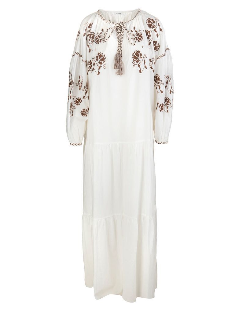 Floreal Embroidered Maxi Dress