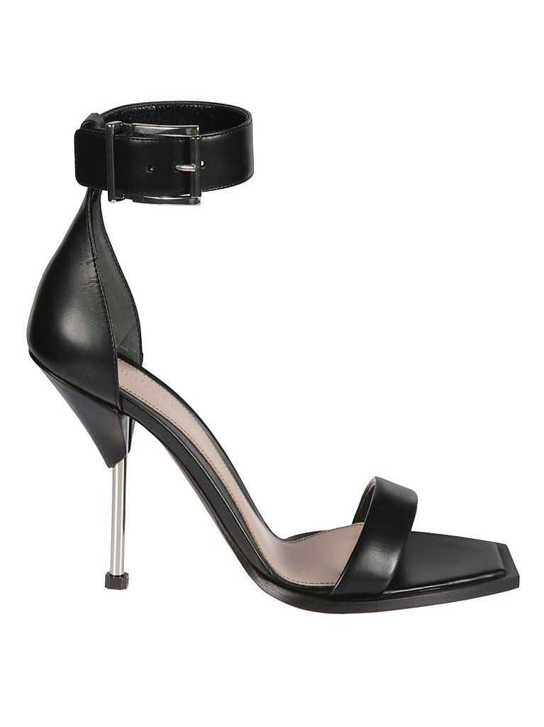 Buckled Ankle Strap Sandals