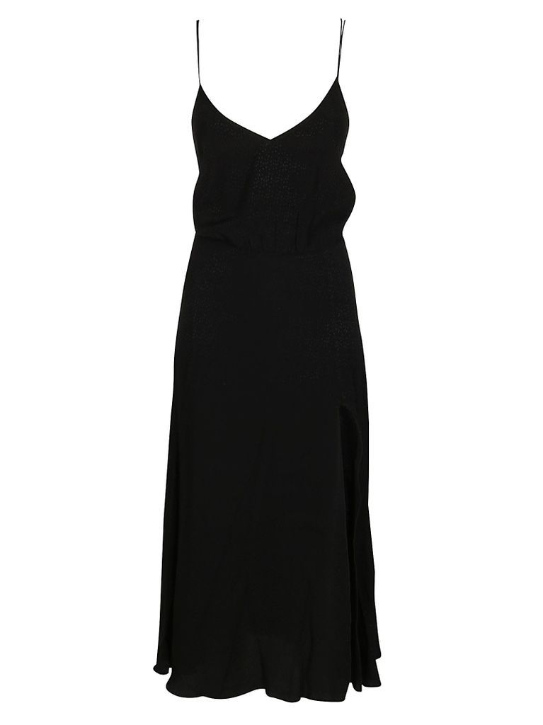 Black Viscose Ofelia Dress