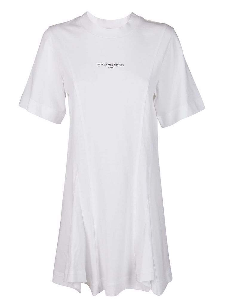White Cotton T-shirt Dress