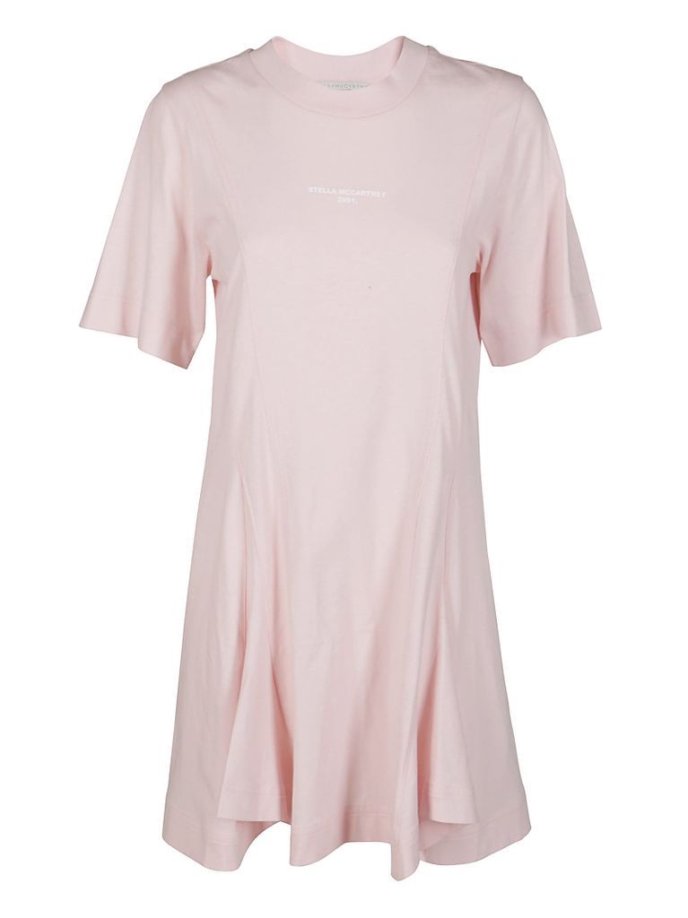 Pink Cotton T-shirt Dress