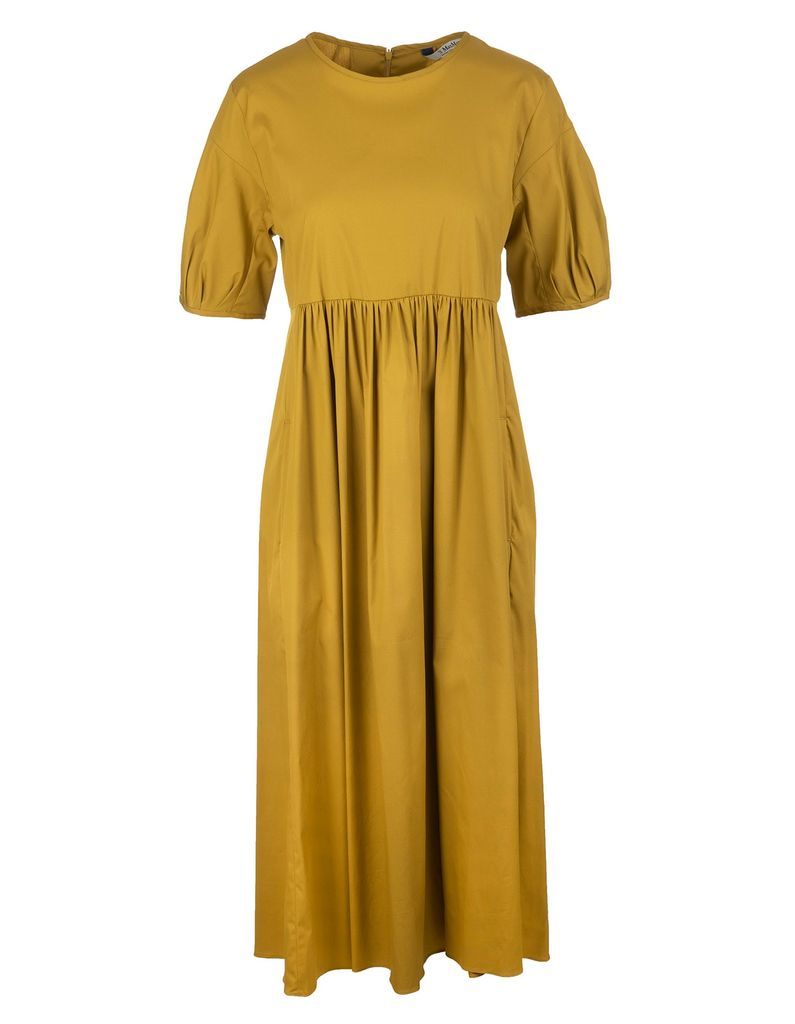 Yellow Fato Long Dress