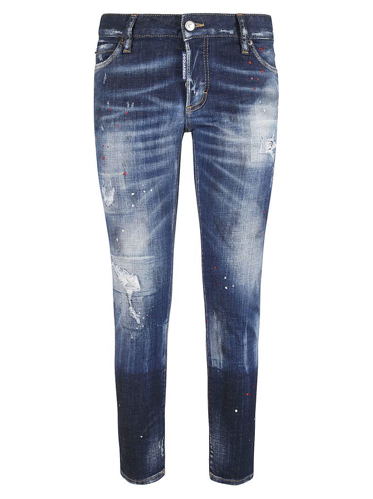 Distressed Detail Jeans