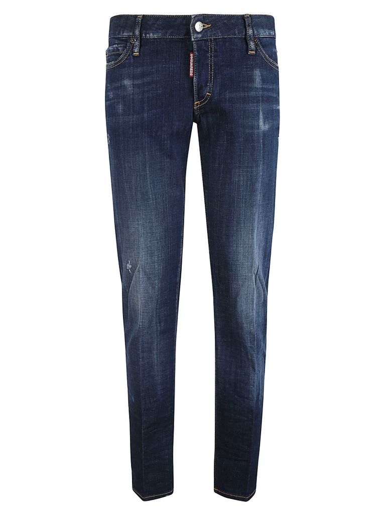 Concealed Button Jeans