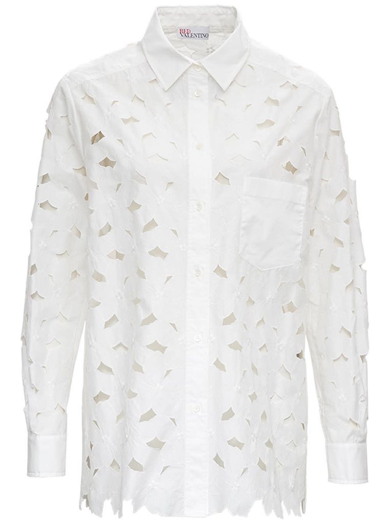 Floral Cotton Poplin Shirt