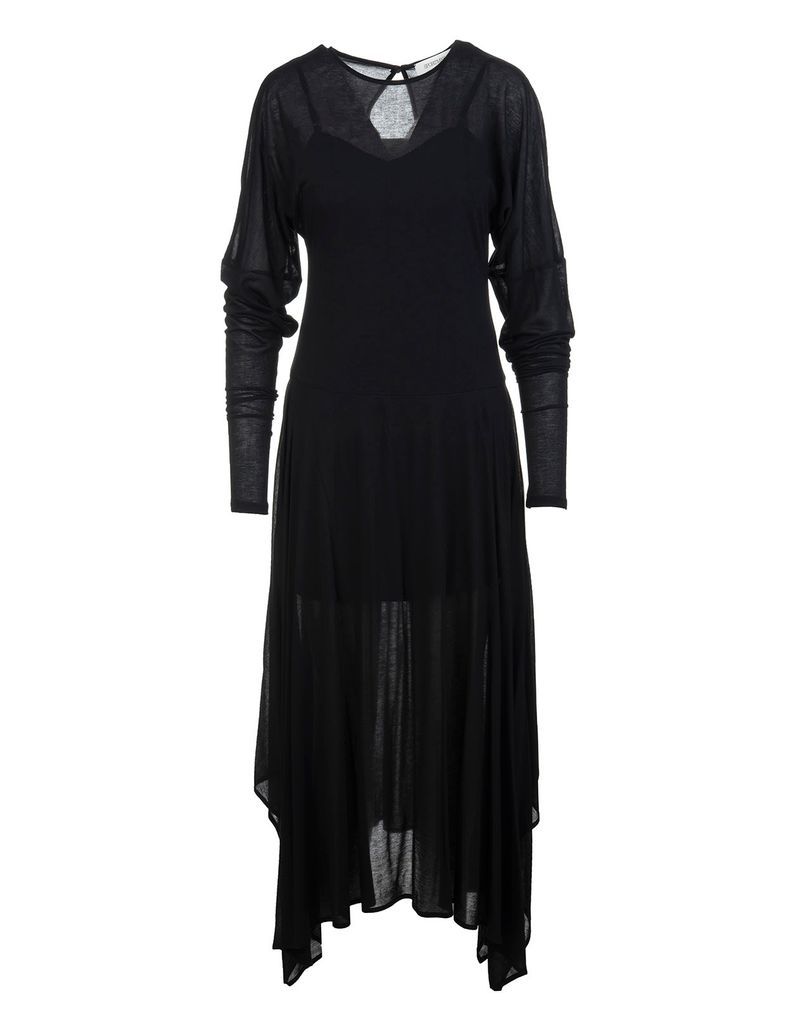 Black Haway Midi Dress