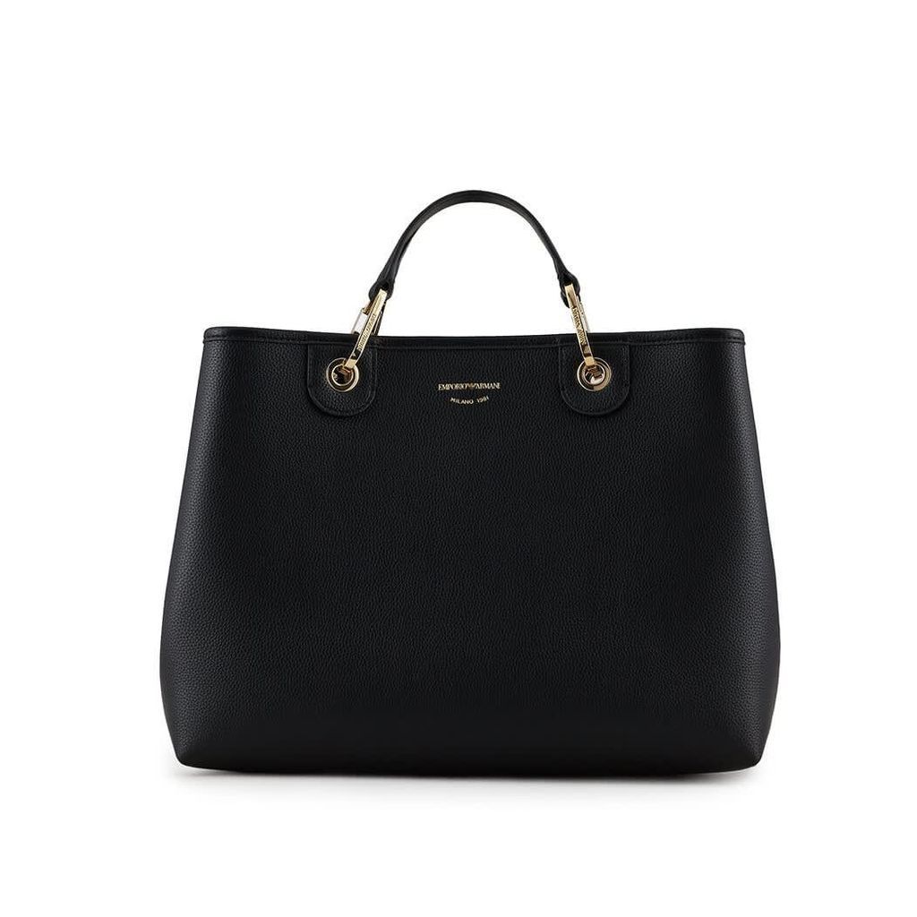 Myea Black Shopping Bag