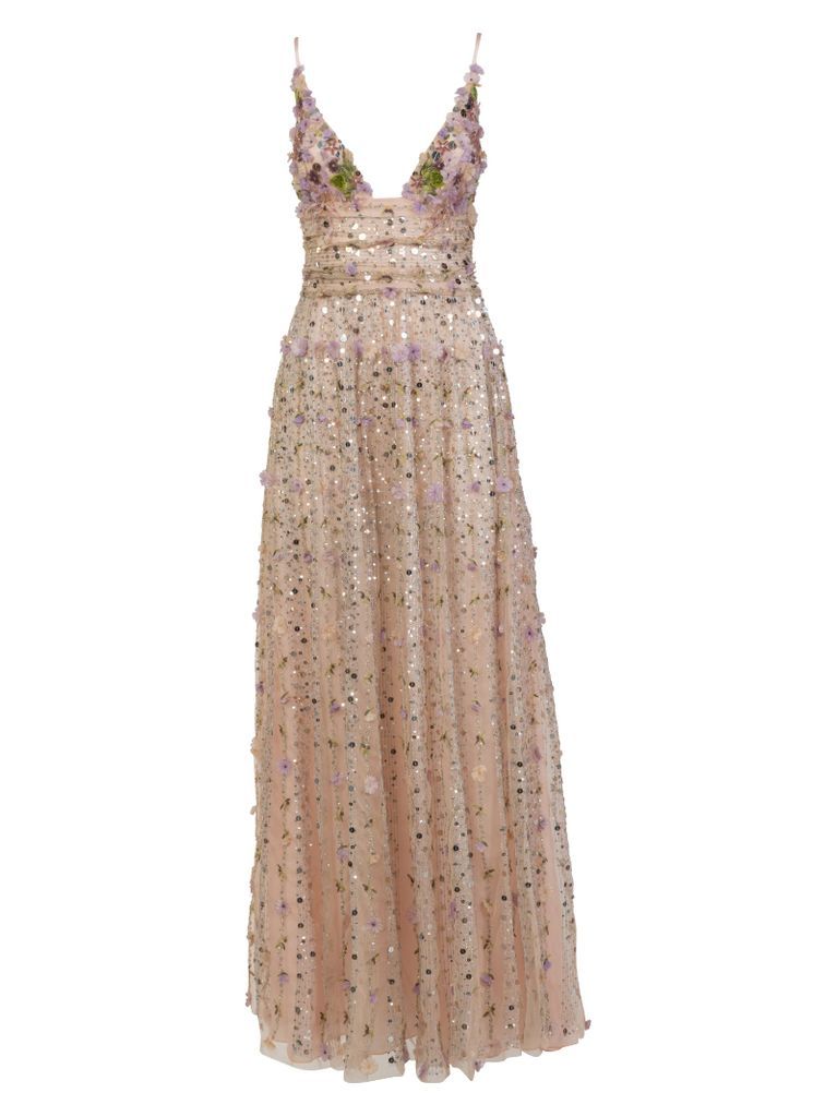 Long Dress With Embroidery