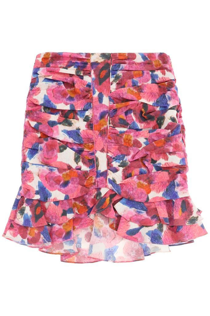 Milendi Printed Mini Skirt