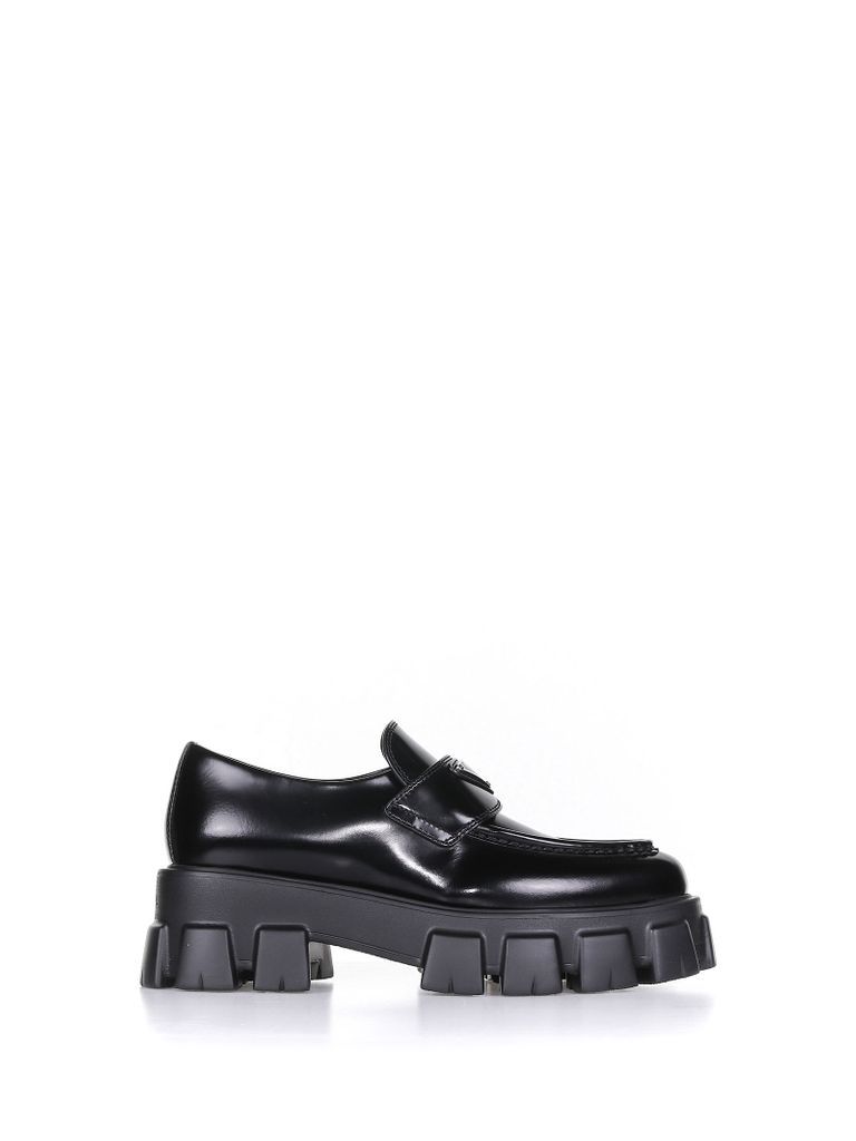 Monolith Loafers In Black Leather