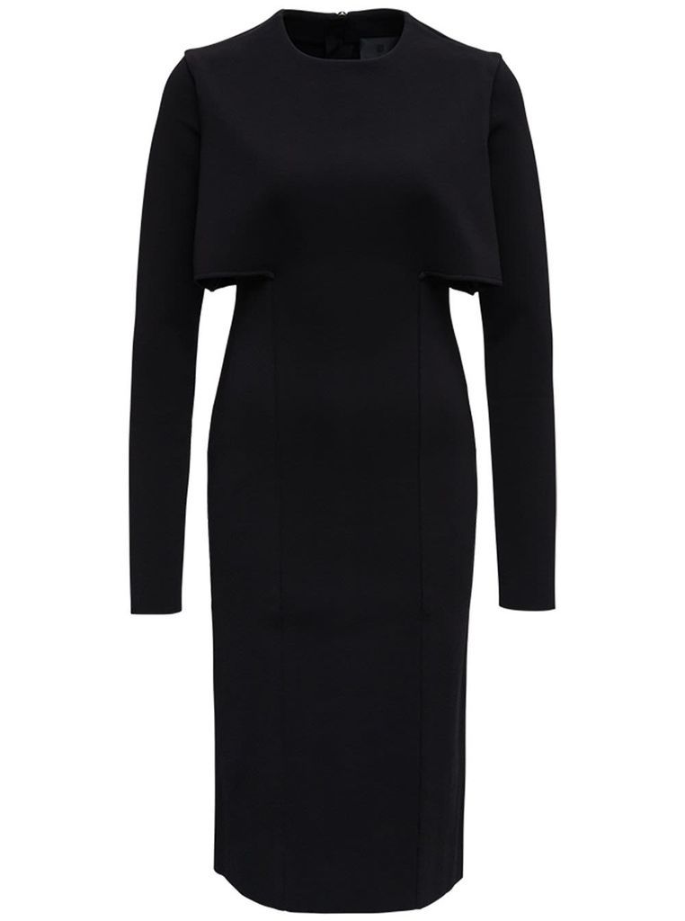 Black Dress With Cut-out Inserts