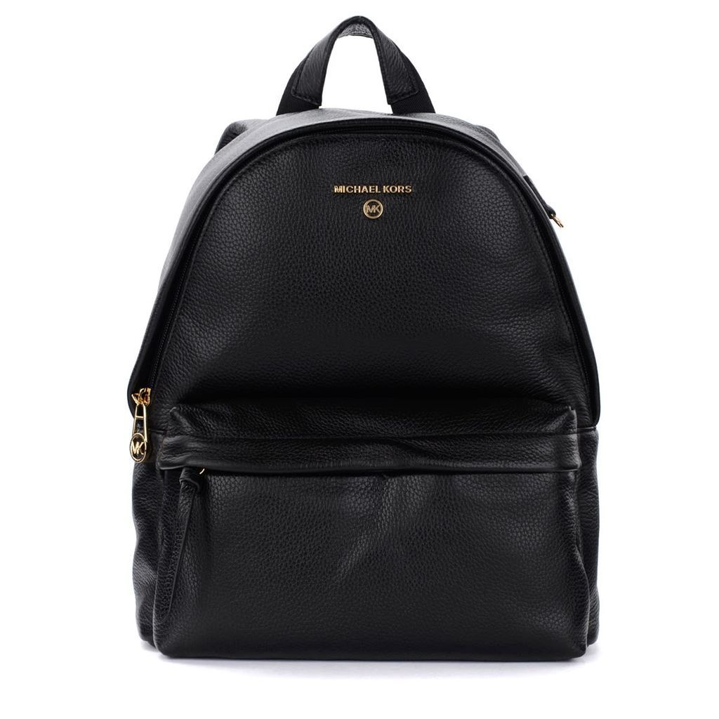 Slater Medium Backpack In Black Leather