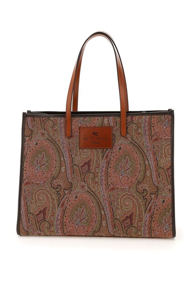 Paisley Fabric Shopping Bag