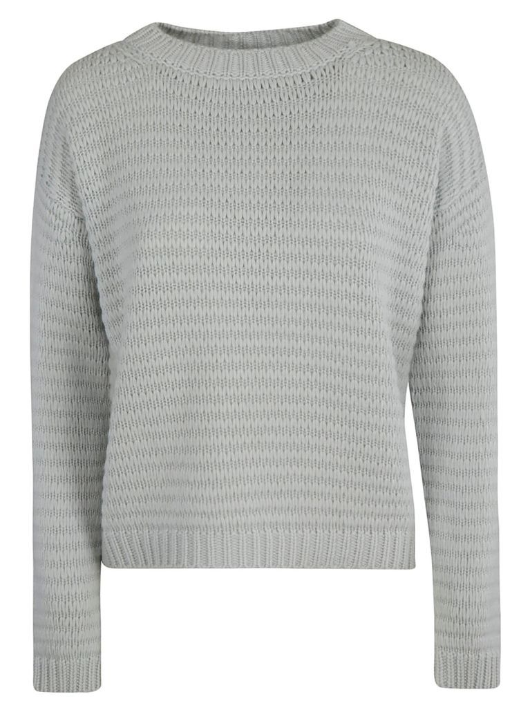 Rib Knit Plain Sweater